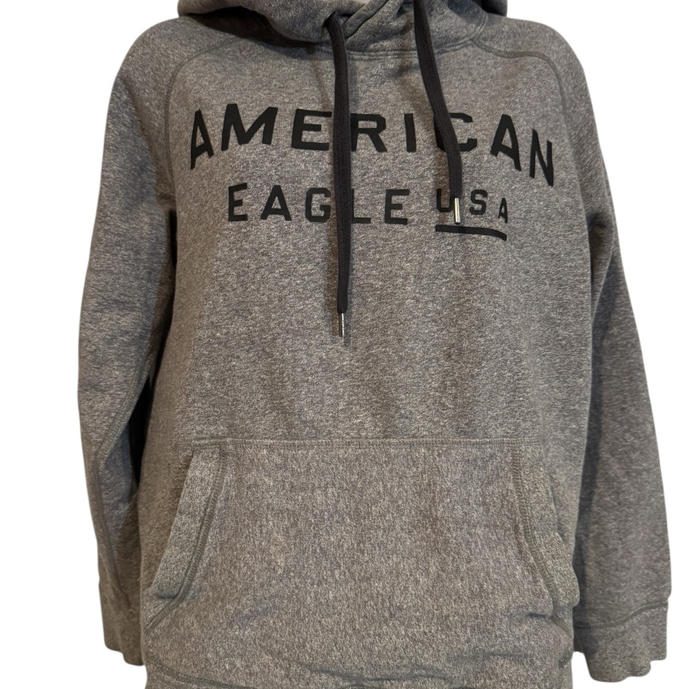 American Eagle Outfitters Light Gray Knit Top